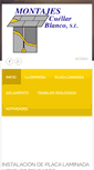 Mobile Screenshot of montajescuellarblanco.com